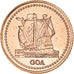 Coin, INDIA-PORTUGUESE, 30 réis., 2021, MS(63), Copper Plated Steel, KM:New