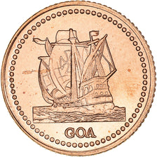 Coin, INDIA-PORTUGUESE, 30 réis., 2021, MS(63), Copper Plated Steel, KM:New