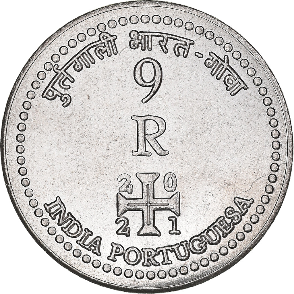 Monnaie, Inde portugaise, 9 réis, 2021, SPL, Cupro-nickel, KM:New