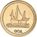Coin, INDIA-PORTUGUESE, 15 Réis, 2021, MS(63), Brass, KM:New