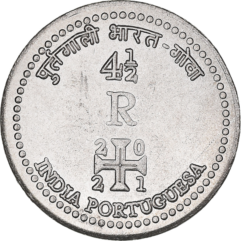 Coin, 4 1/2 réis, 2021, MS(63), Copper-nickel, KM:New