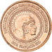 Moneta, Indie Francuskie, 8 Annas, 2021, Pondichery, MS(63), Miedź platerowana