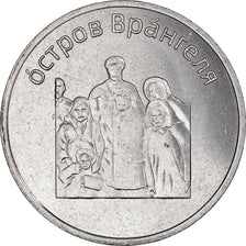 Coin, Russia, Wrangel island, Rouble, 2021, Fantaisy coinage .Ada Blackjack.