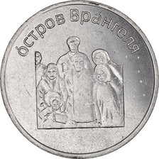 Monnaie, Russie, Wrangel island, Rouble, 2021, Fantaisy coinage .Ada Blackjack.