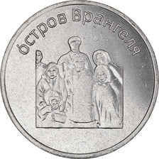 Munten, Rusland, Wrangel island, Rouble, 2021, Fantaisy coinage .Ada Blackjack.