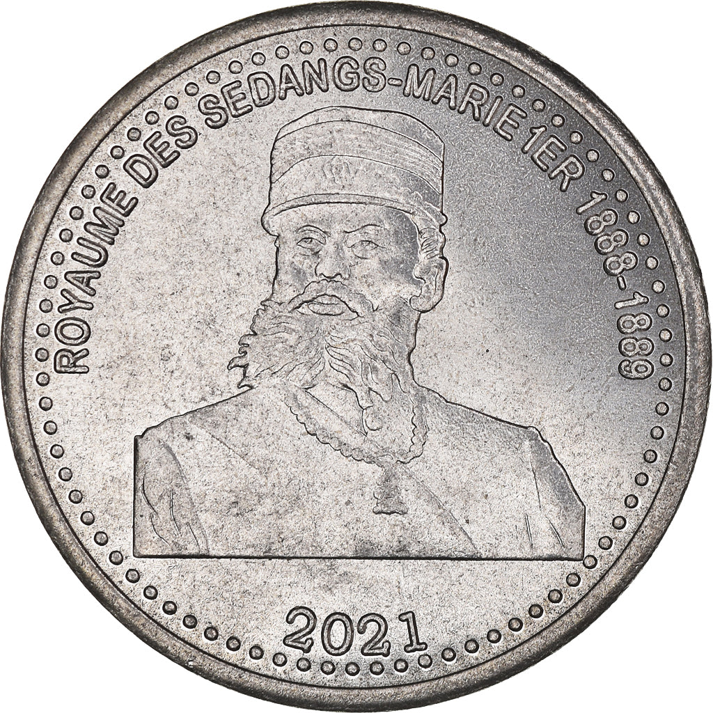 Moneta, Vietnam, Dollar, 2021, SEDANGS, SPL, Rame-nichel, KM:New