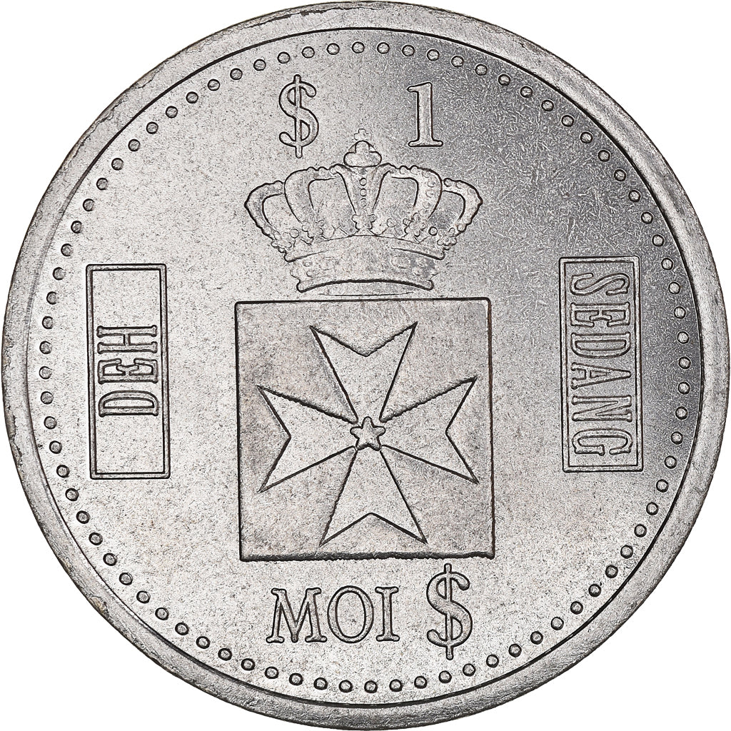 Moneta, Vietnam, Dollar, 2021, SEDANGS, SPL, Rame-nichel, KM:New