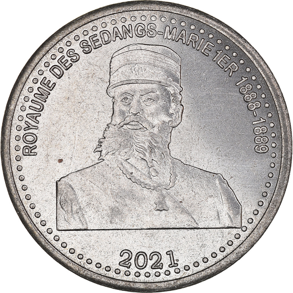 Moneta, Vietnam, Dollar, 2021, SEDANGS, SPL, Rame-nichel, KM:New