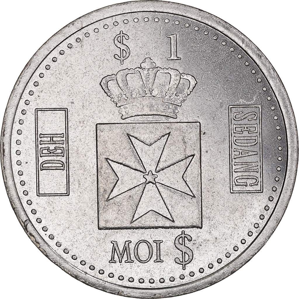Coin, Vietnam, Dollar, 2021, SEDANGS, MS(63), Copper-nickel, KM:New