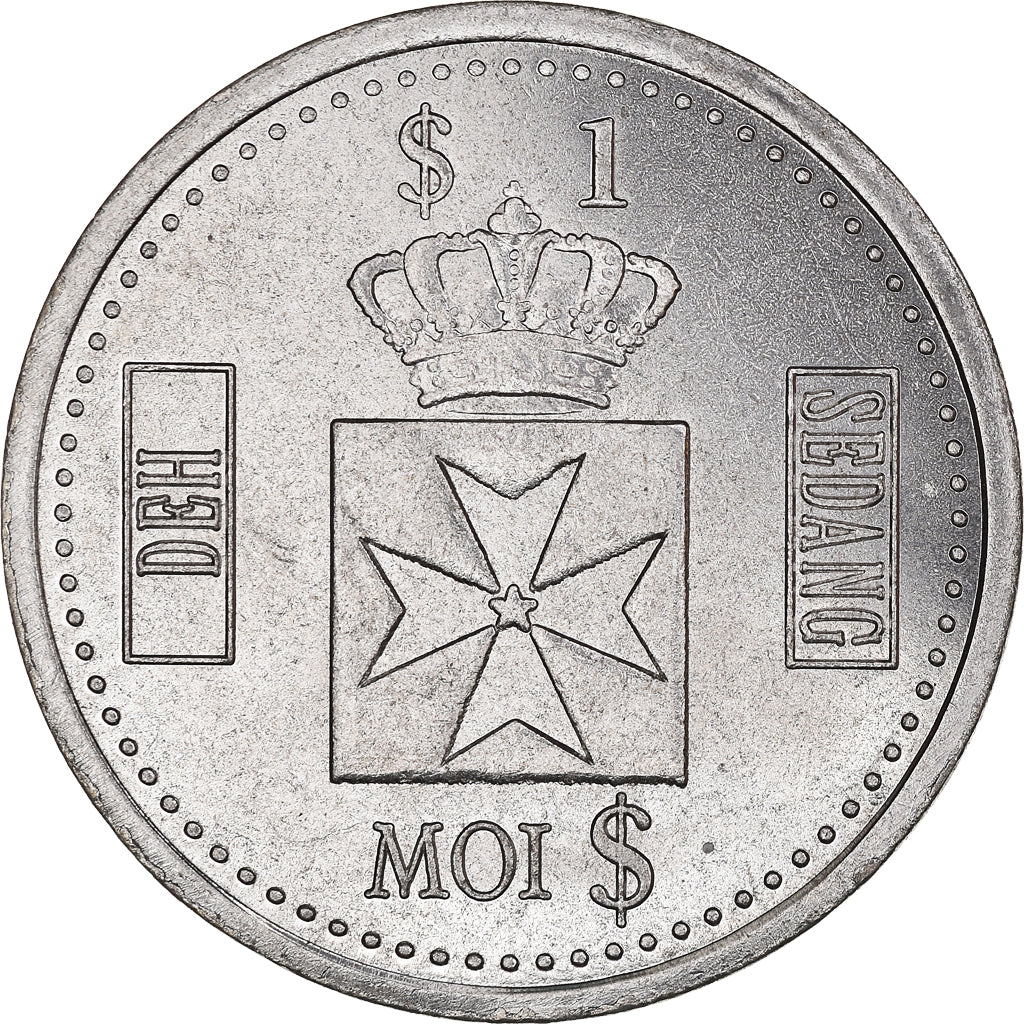 Moneta, Vietnam, Dollar, 2021, SEDANGS, SPL, Rame-nichel, KM:New