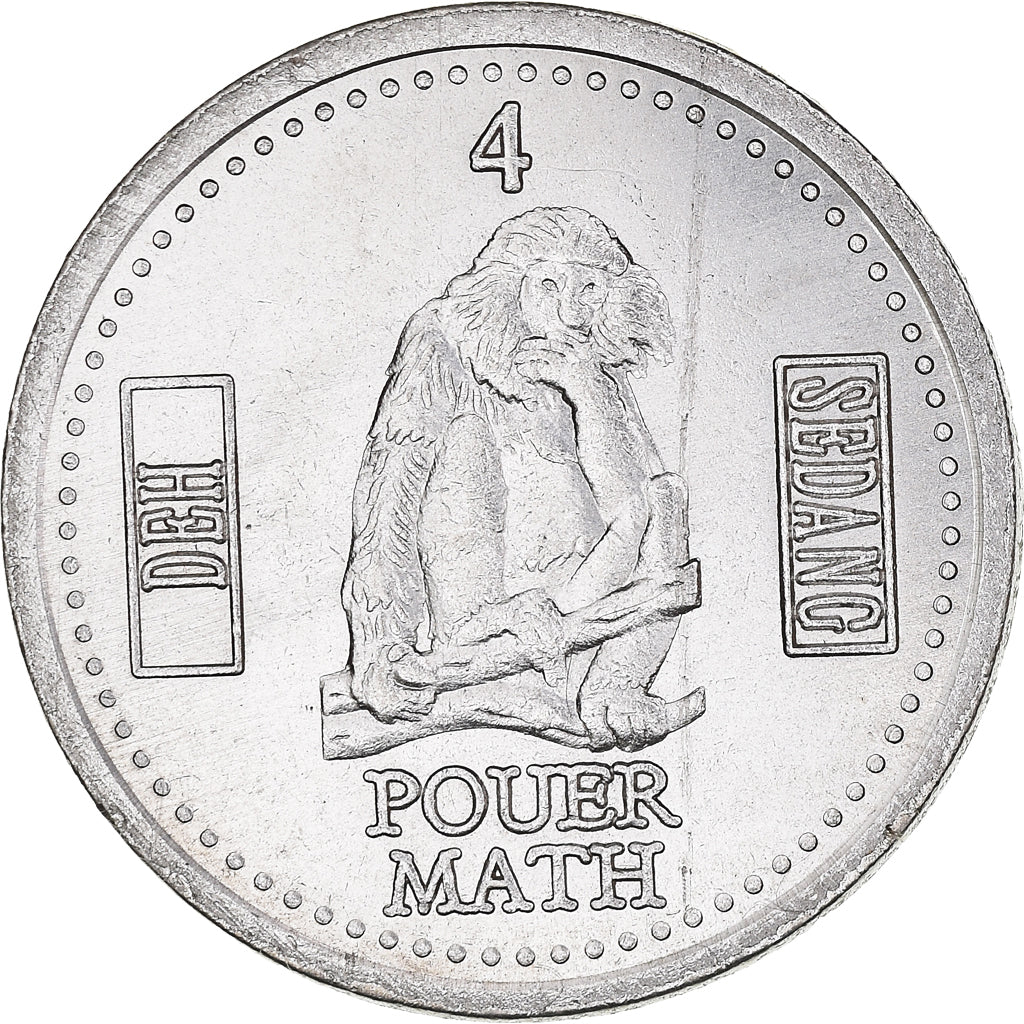 Moneda, Vietnam, 4 Math, 2021, SEDANGS, SC, Cobre - níquel