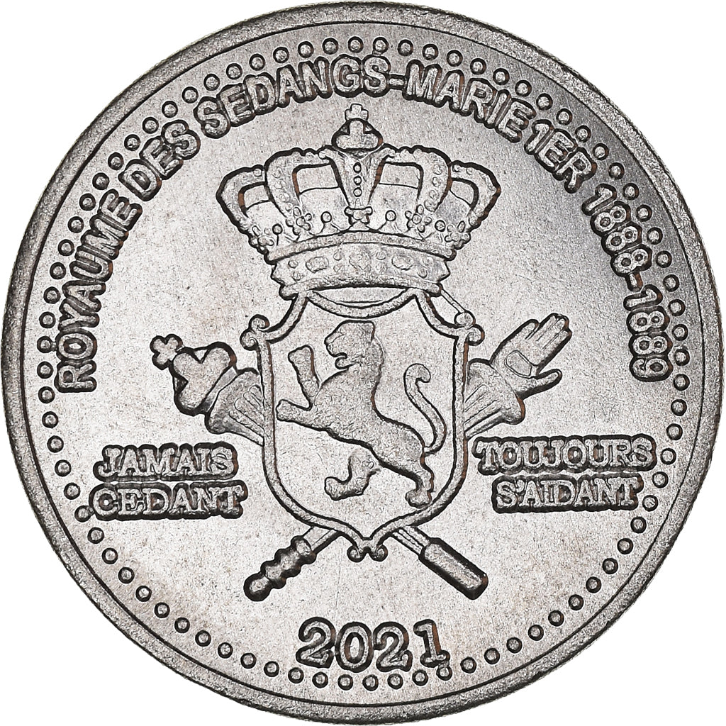Munten, Viëtnam, Math, 2021, SEDANGS, UNC-, Cupro-nikkel