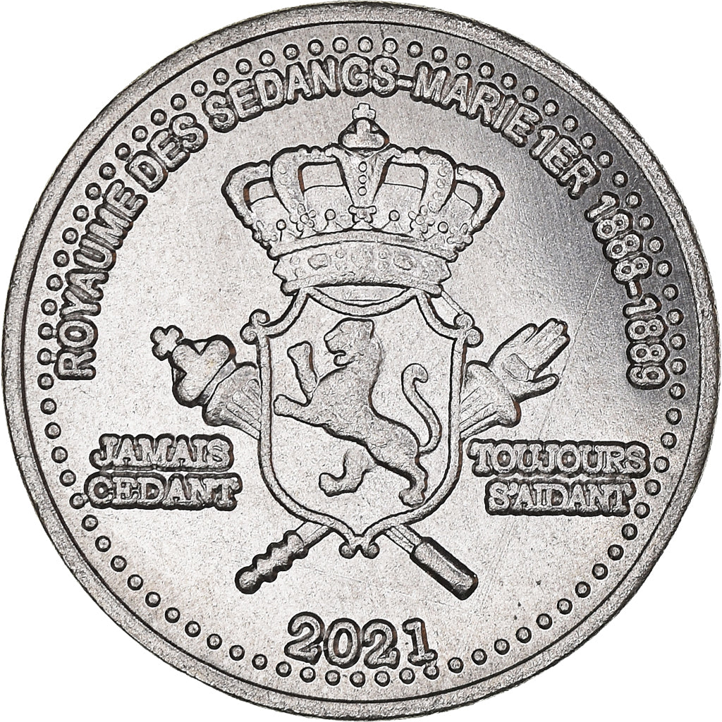 Moneda, Vietnam, Math, 2021, SEDANGS, SC, Cobre - níquel