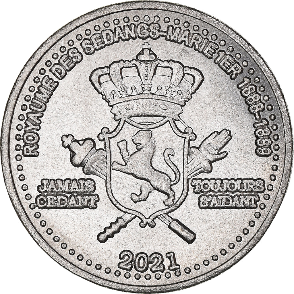 Munten, Viëtnam, Math, 2021, SEDANGS, UNC-, Cupro-nikkel