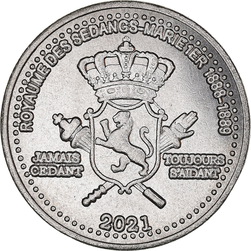 Munten, Viëtnam, Math, 2021, SEDANGS, UNC-, Cupro-nikkel