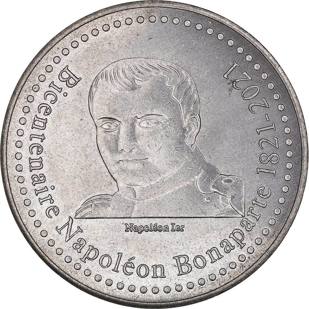 Coin, France, Essai fantaisie, 5 Francs, 2021, ST Hélène.Napoléon, MS(63)