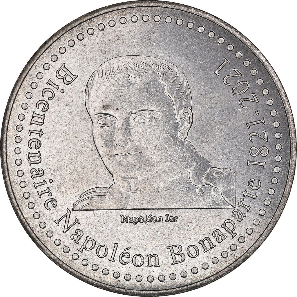 Moneda, Francia, Essai fantaisie, 5 Francs, 2021, ST Hélène.Napoléon, SC