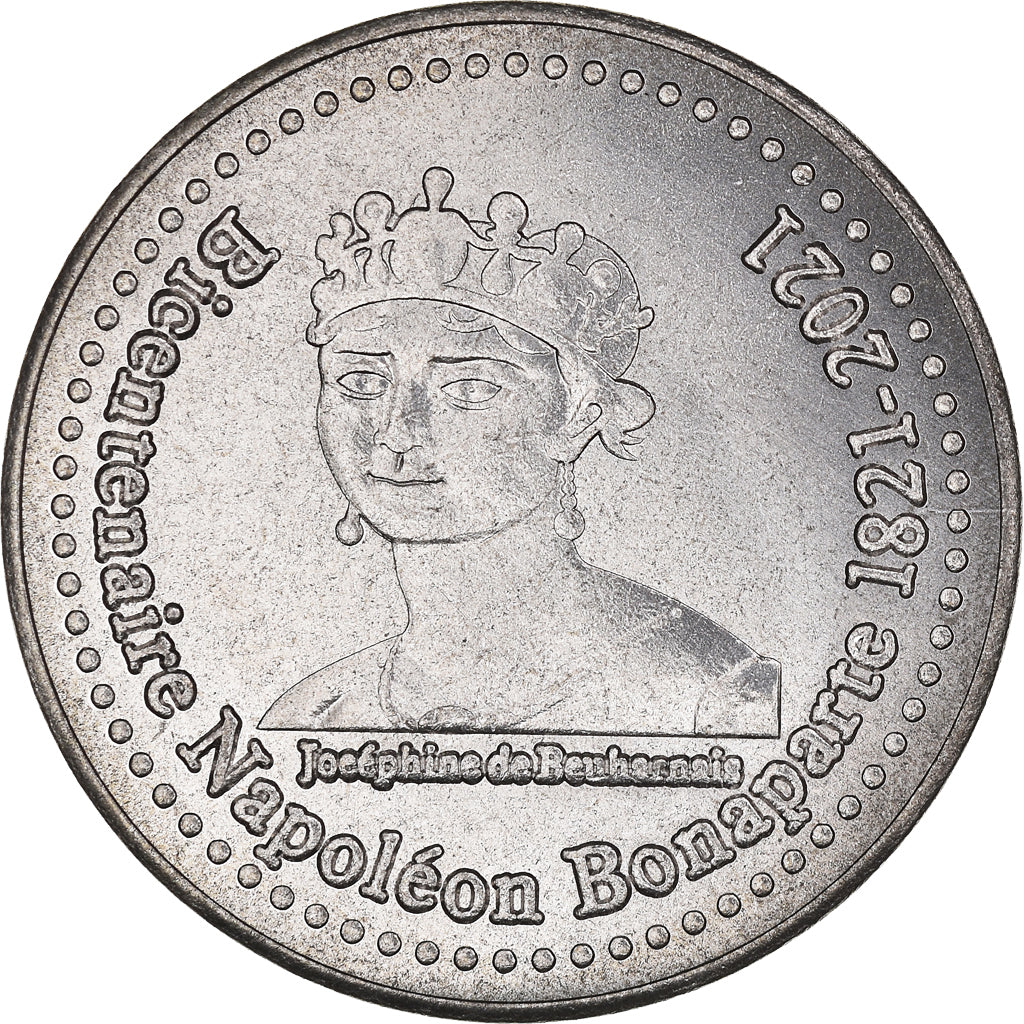 Moneta, Francia, Essai fantaisie, 2 Francs, 2021, ST Hélène.Napoléon, SPL