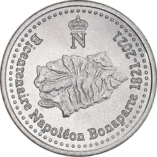 Moneda, Francia, Essai fantaisie, 5 Centimes, 2021, ST Hélène.Napoléon, SC