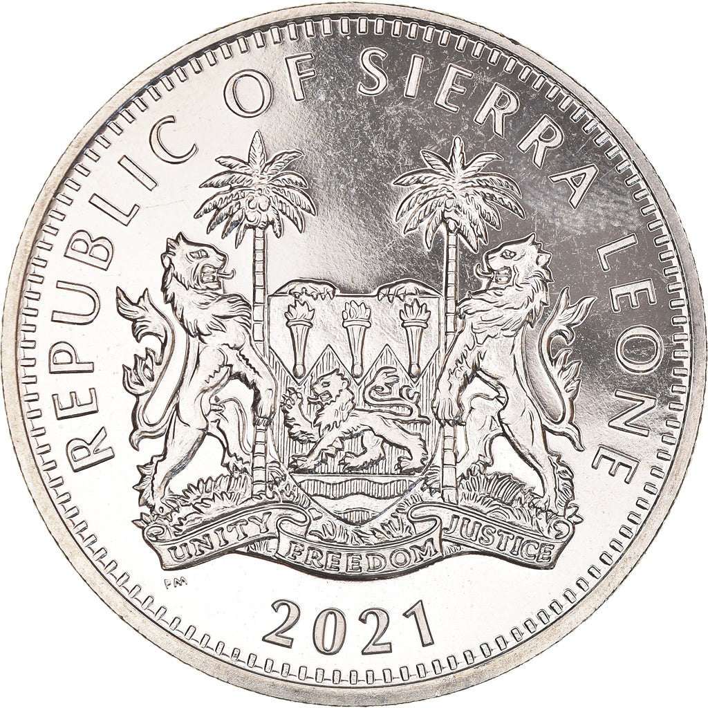 Münze, Sierra Leone, Independence, Dollar, 2021, UNZ, Kupfer-Nickel