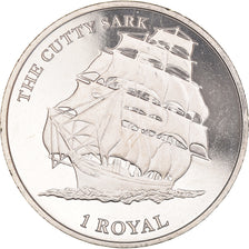 Moneda, British Indian Ocean, Le Cutty Sark, 1 Royal, 2021, BU, SC, Cupronickel