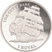 Coin, British Indian Ocean, Le Cutty Sark, 1 Royal, 2021, BU, MS(63)
