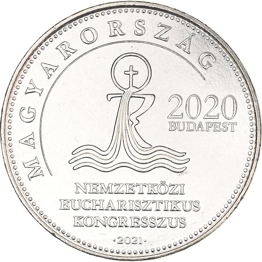 Moneta, Ungheria, 52nd International Eucharistic Congress, 50 Forint, 2021, SPL