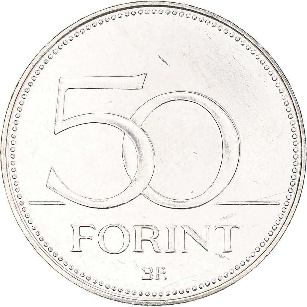Coin, Hungary, 52nd International Eucharistic Congress, 50 Forint, 2021, MS(63)