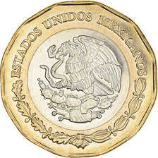 Moneda, México, Emiliano Zapata Salazar, 20 Pesos, 2019, SC, Bimétallique :