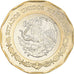 Coin, Mexico, Chute de Mexico-Tenochtitlan, 20 Pesos, 2021, MS(63)