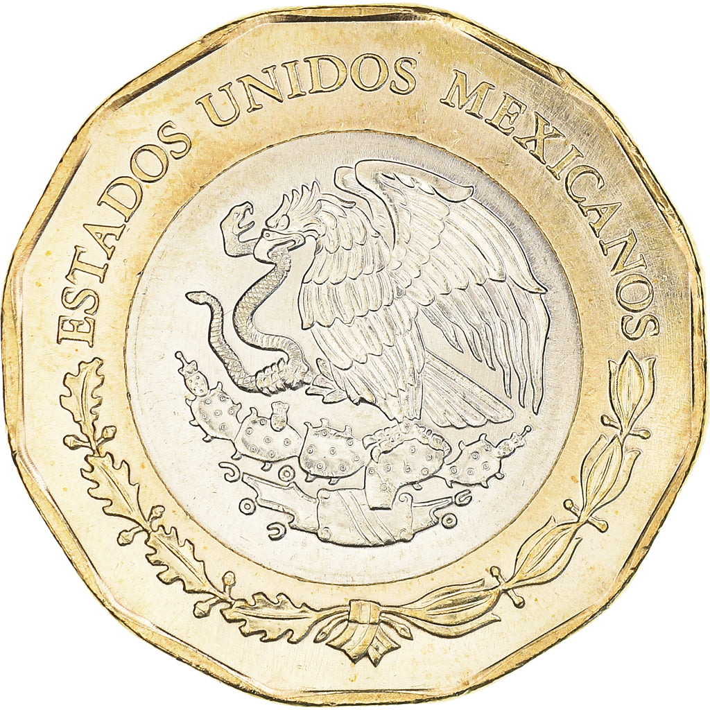 Münze, Mexiko, Foundation of Mexico-Tenochtitlan, 20 Pesos, 2021, Mexico, UNZ