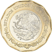 Coin, Mexico, Bicentenaire de l'indépendance de Mexico, 20 Pesos, 2021, Mexico