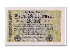 Banknote, Germany, 10 Millionen Mark, 1923, 1923-08-22, UNC(65-70)
