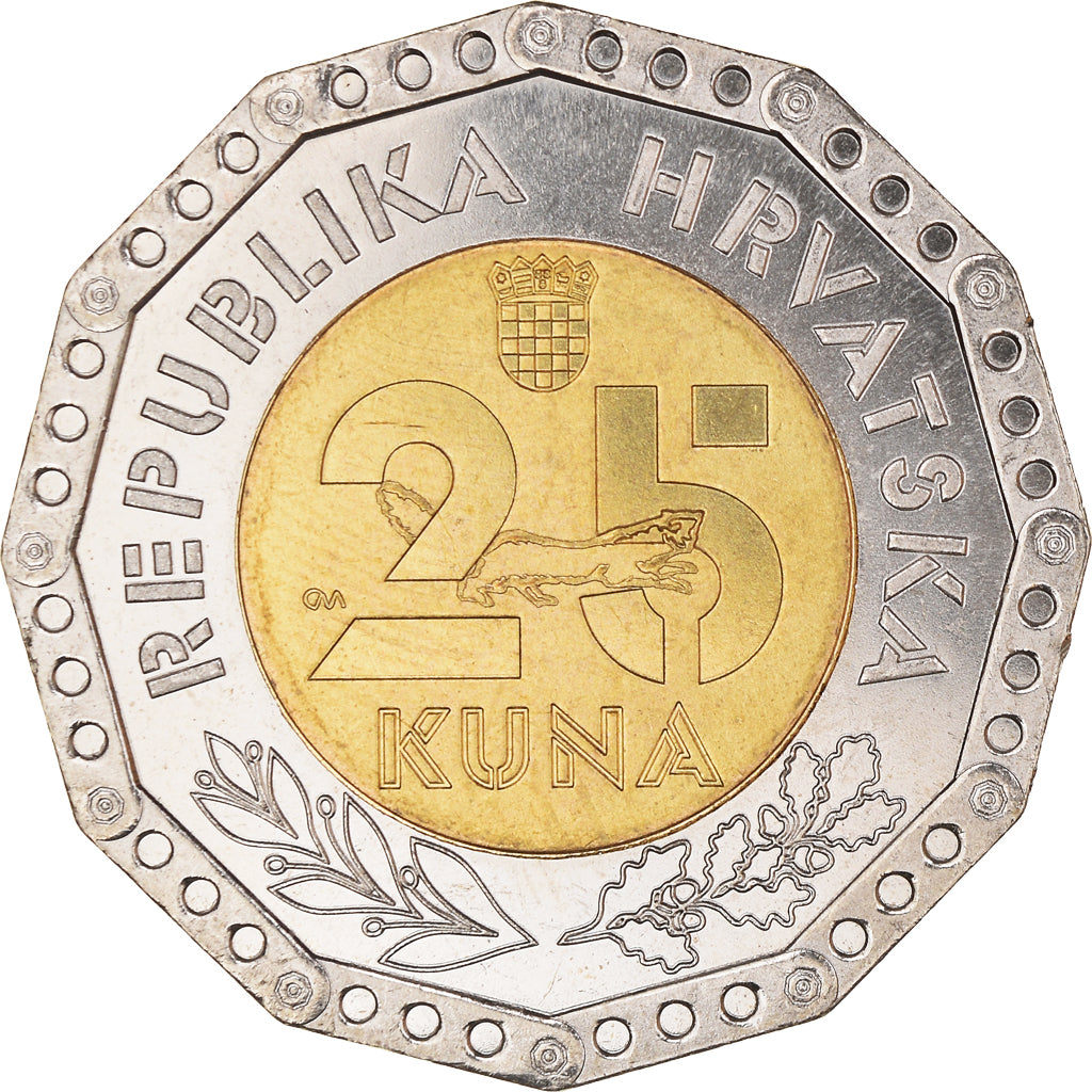 Coin, Croatia, 75th anniversary of the founding of the Croatian Association of