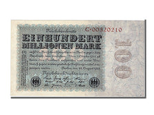 Banknote, Germany, 100 Millionen Mark, 1923, 1923-08-22, UNC(65-70)