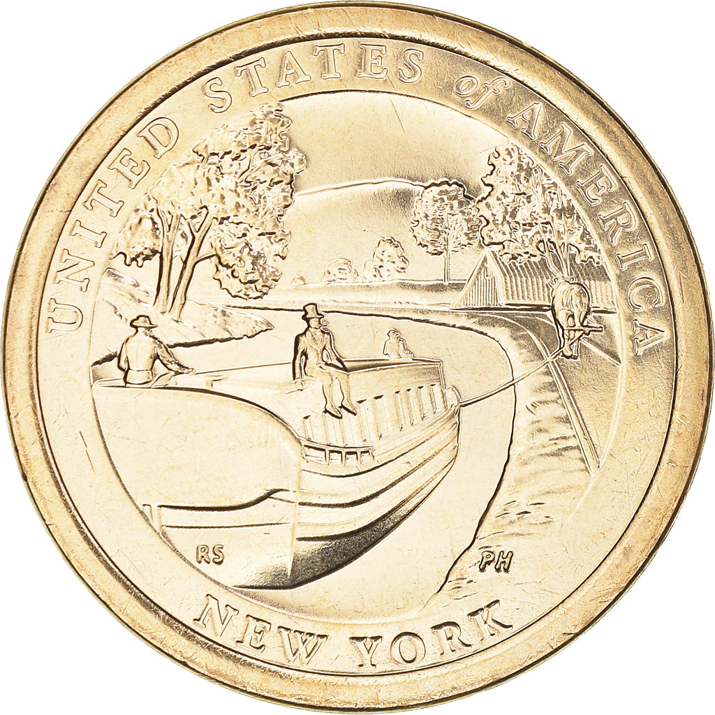 Moneta, Stati Uniti, American Innovation - New York, Dollar, 2021, Denver, SPL