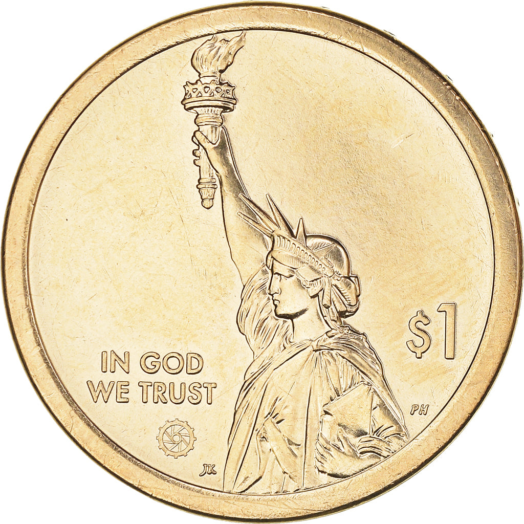 Coin, United States, American Innovation - New York, Dollar, 2021, Denver