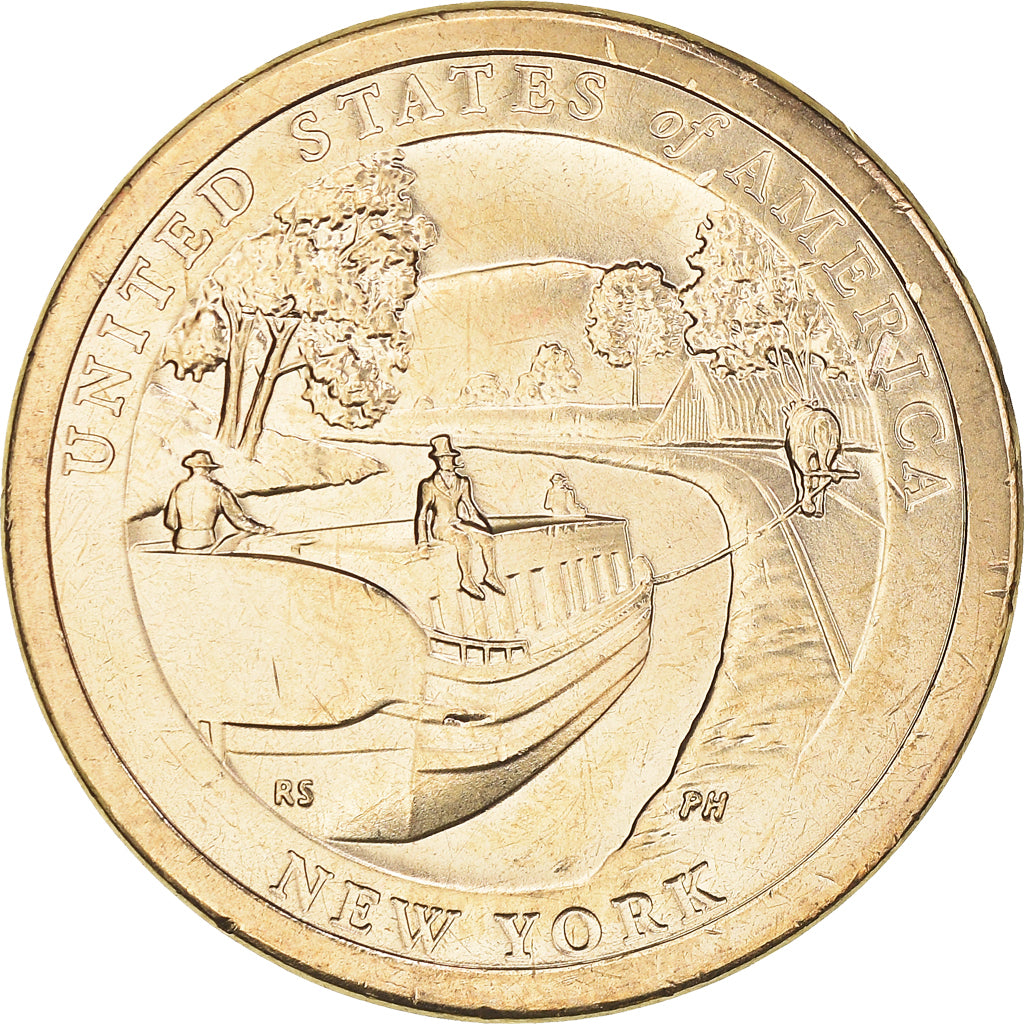 Monnaie, États-Unis, American Innovation - New York, Dollar, 2021