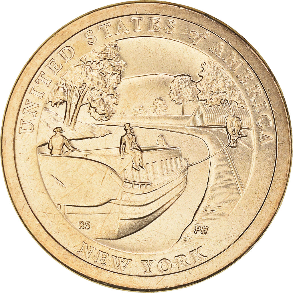 Moneta, Stati Uniti, American Innovation - New York, Dollar, 2021, Philadelphia