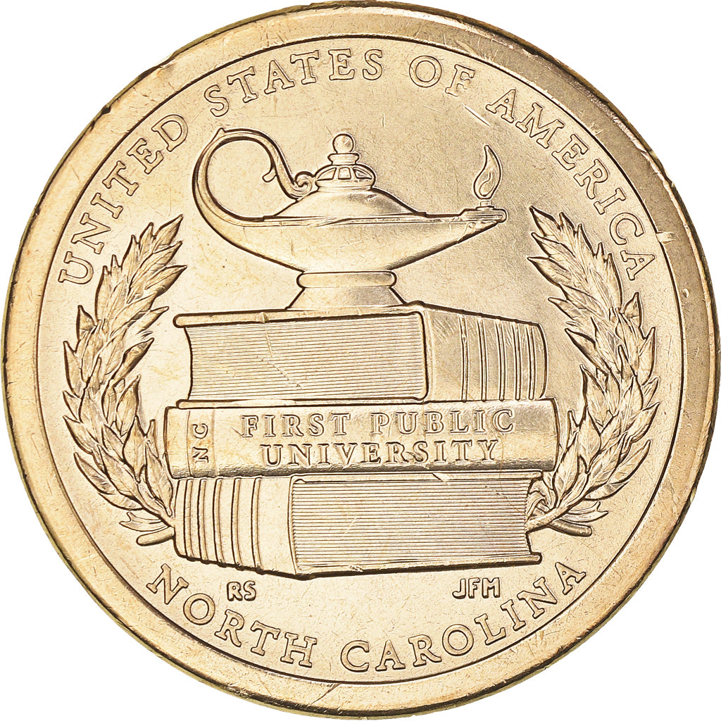 Coin, United States, American Innovation - North Carolina, Dollar, 2021
