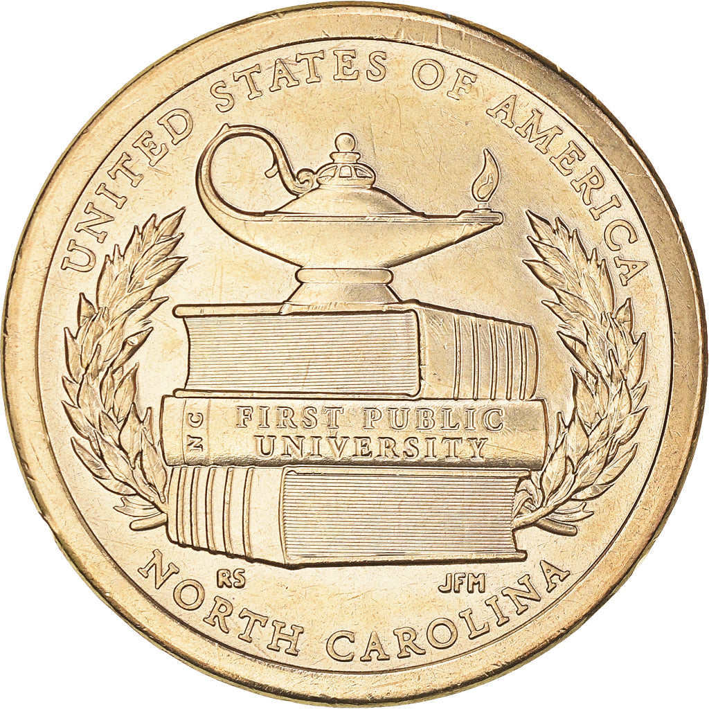 Monnaie, États-Unis, American Innovation - North Carolina, Dollar, 2021