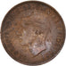 Moneta, Australia, George VI, Penny, 1952, VF(20-25), Brązowy, KM:43