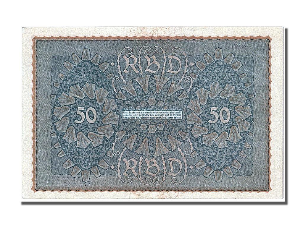 Banknote, Germany, 50 Mark, 1919, 1919-06-24, UNC(65-70)