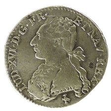 Francia, Louis XVI, 1/5 Écu, 24 Sols, 1/5 ECU, 1784, Paris, BB, Argento, Gad...
