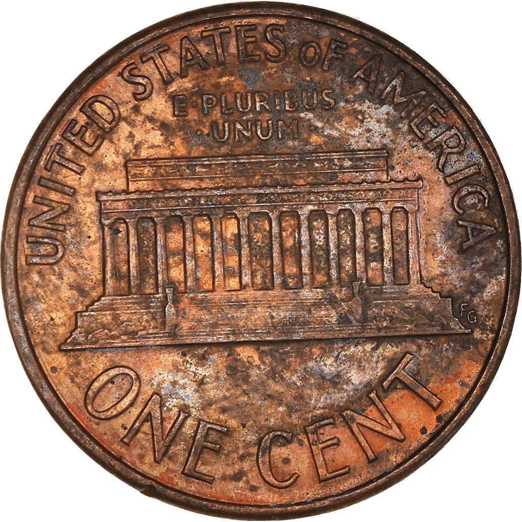 Monnaie, États-Unis, Lincoln Cent, Cent, 1990, U.S. Mint, Denver, TTB, Copper