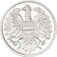 Coin, Austria, 2 Groschen, 1976, BE, EF(40-45), Aluminum, KM:2876