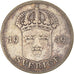 Coin, Sweden, Gustaf V, 50 Öre, 1939, EF(40-45), Silver, KM:788