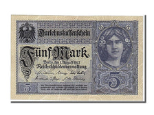 Germany, 5 Mark, 1917, KM #56b, 1917-08-01, UNC(65-70), S