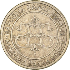 Moneta, Serbia, Dinar, 2003, BB, Rame-nichel-zinco, KM:34