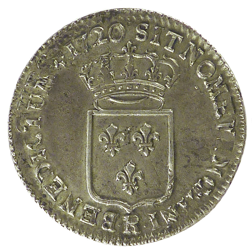 Louis XV, 1/3 Ecu de France